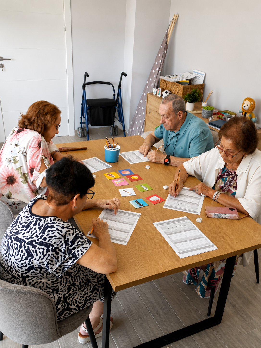 Taller grupal de estimulación cognitiva